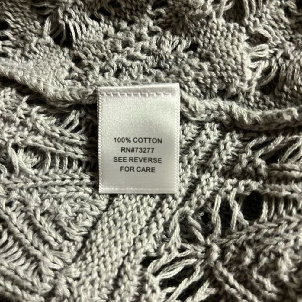 Sonoma womens plus‎ 2x gray cardigan - Picture 6 of 7